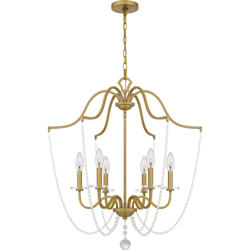 Kaydenn 6 - Light Dimmable Geometric Chandelier
