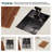 RV Sink, 12 x 17 Inch Undermount Bar Sink Premium Stainless Steel RV Kitchen Sink with Hideaway Faucet and Glass Rinser-105810826