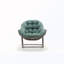 Chaise berçante d'extérieur avec coussin