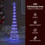  LED Christmas Tree 70 x 70 x 250 cm Metal-868654112