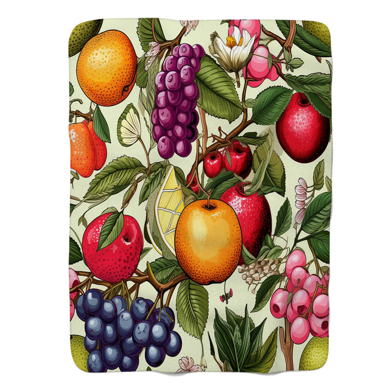 Conception tropicale - couverture de qualité supérieure 1 pièce, Lit simple