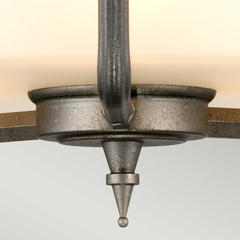 Maryam Glass Semi Flush Mount