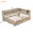 Wood Daybed With Storage Shelves And 3 Drawers-1108635418