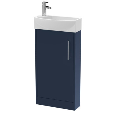 Juno 450mm Single Bathroom Vanity with Integrated Vitreous China Basin