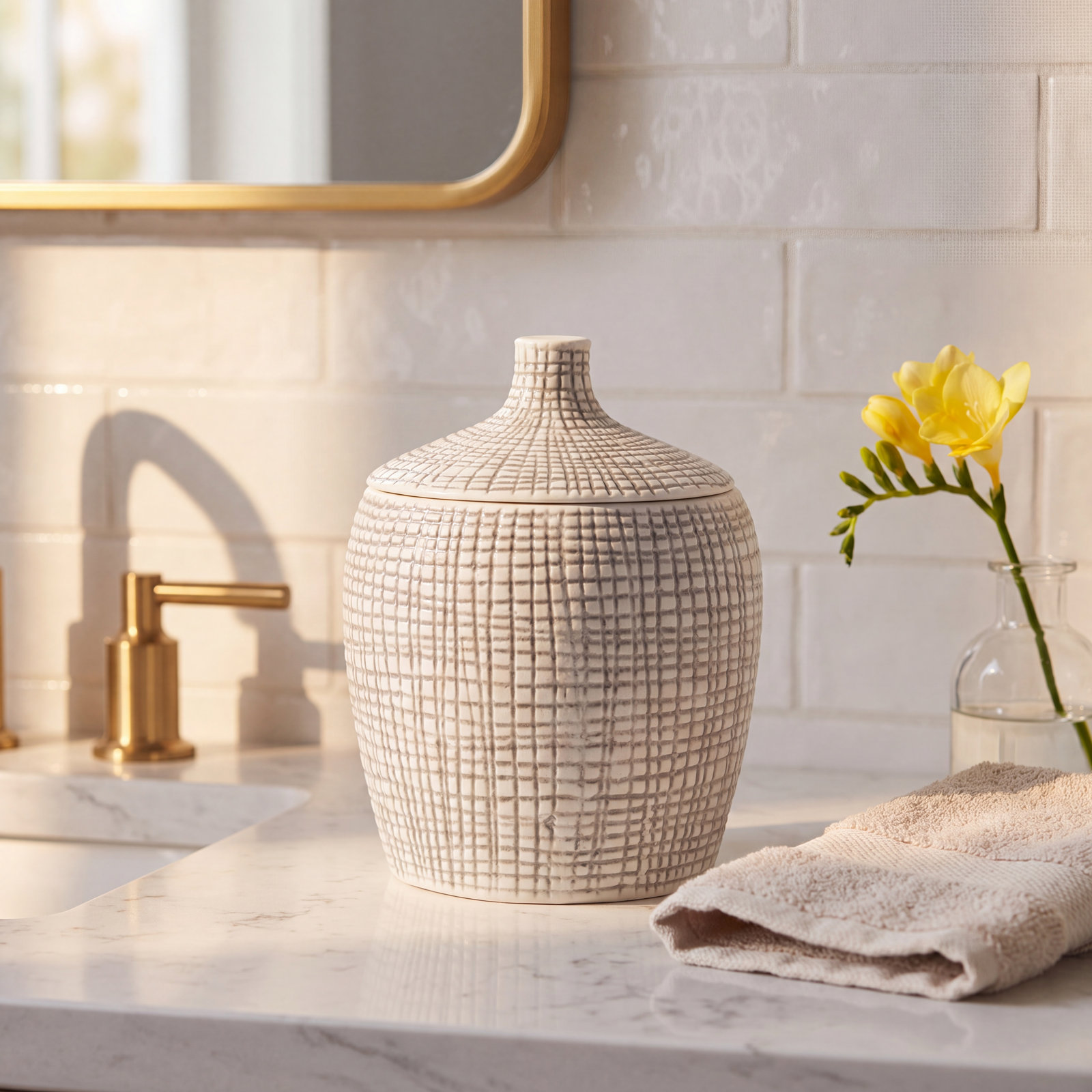Jazmine Bathroom Storage Container