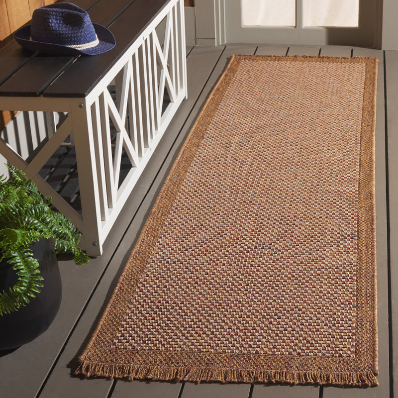 Lugenia Wicker Performance Rug, Runner 2'2" x 8'