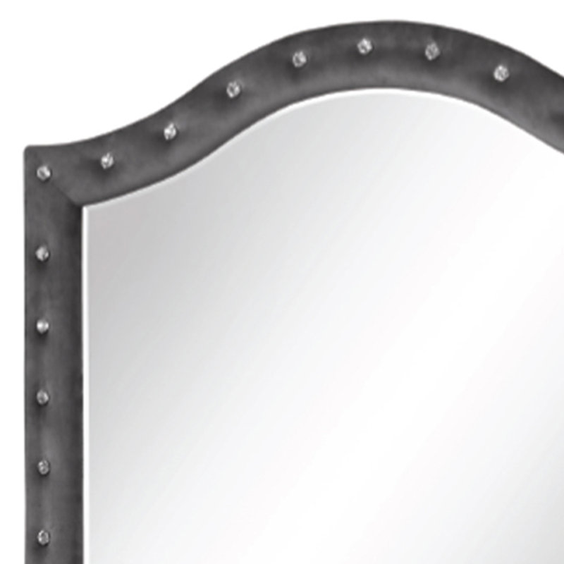 Miroir de commode Rausch, Gris