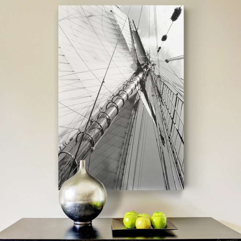 « set voile ii », impression sur toile, H 27 po x l 18 po x P 1 po, Toile tendue