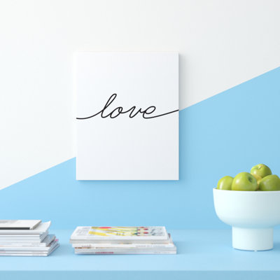 Love - No Frame Print