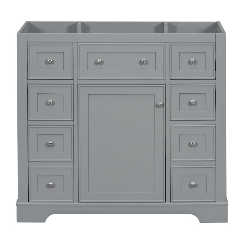 Meuble-lavabo 36 po sans lavabo, Vert