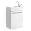 Meuble-lavabo mural simple 18 po avec lavabo-48848784