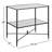 Allenhurst Mirrored Glass Top End Table