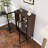 Display Cabinet With Glass Doors And LED Lights-706182973