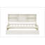 Twin Size Bed Frame With Side Bookshelves And Drawers,USB Port-813803630