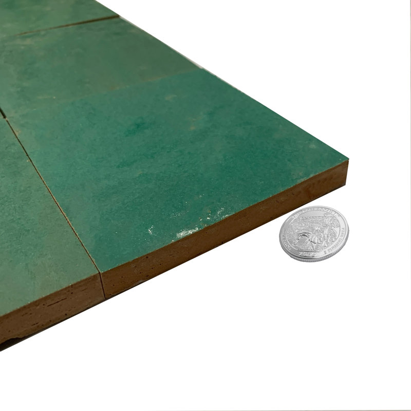 4'' x 4'' Mosaic Wall & Floor Tile, Green