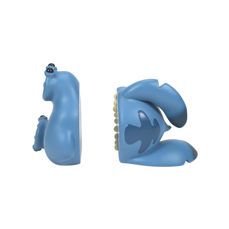 Disney Showcase Lilo and Stitch Biting Book Holders Bookends 9.25 Inch