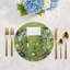 Flora Fauna Cotton Blend Square Napkins-1949328715