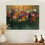 Roses et fleurs sauvages Country Bloom Field I - Décoration murale en bois de roses - sur bois de pin naturel-813112811