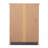 Sleek Gray Contemporary Bedside Table with Smooth Glide Drawers-435352564
