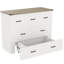 Armoire de lit double avec ports de chargement et tiroir de rangement, une option pratique pour les intérieurs en bois-709803649-709803648