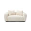 Causeuse, blanc