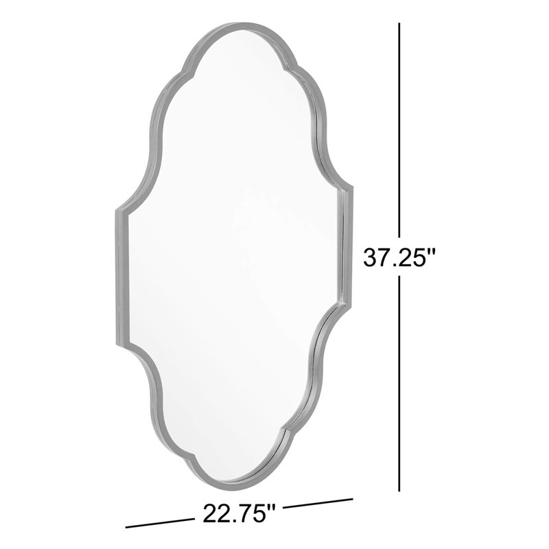 Miroir de salle de bain Lucido, Thermolaquage noir