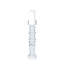 Glass Ribbed Candleholder/Vase-7121220