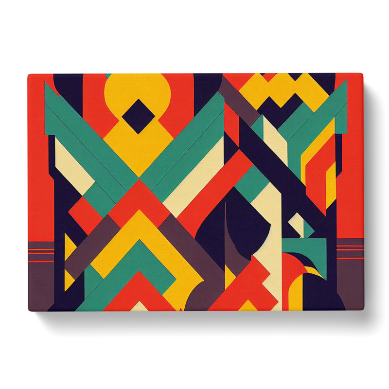 Resplendent Modern Abstract Art - Wrapped Canvas, 40cm H x 60cm W x 3cm D