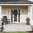 24" Artificial Cypress Trees with Ground Stake, Set of 2, Green