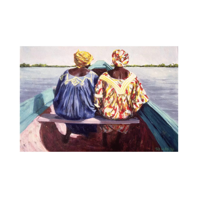 To The Island by Tilly Willis - Wrapped Canvas Painting, 66.04 cm H x 45.72 cm W x 3.175 cm D