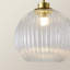 1 - Light Brushed Gold Pendant
