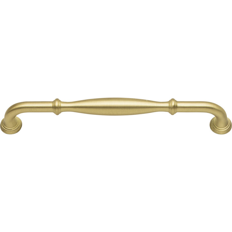 Tiffany Bar Pull, Brushed Gold, 3 3/4"