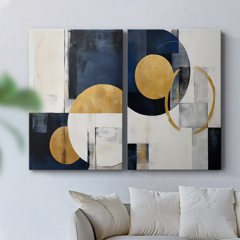 ABSTRACT Series DLI-Premium Gallery Wrapped Canvas -Ready to Hang