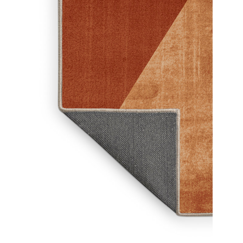 Tapis marocain doux et moelleux Eichhorn Bohemian, Carré 6 pi