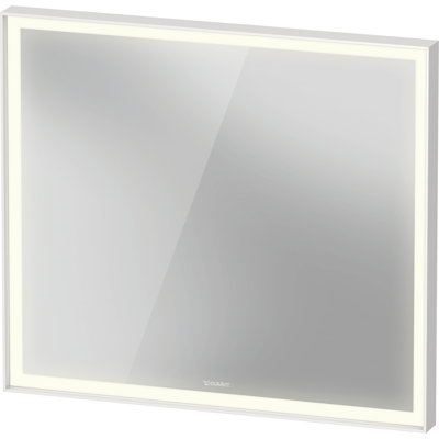 L-Cube Rectangular Metal Wall Mirror