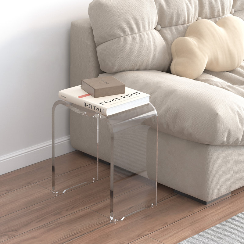 Banc de douche en acrylique 15,5 po Olcay