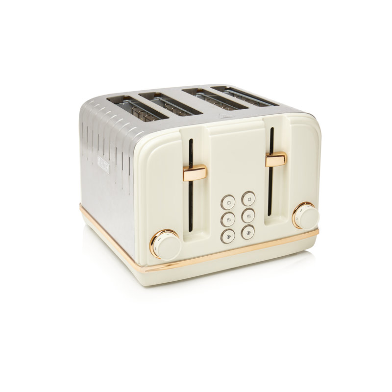 Salcombe 4 Slice Toaster, Cream