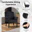 26.5" W Antimicrobial Wool Seat Reception Chair with Wool Frame