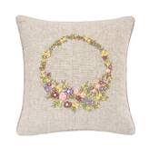 August Grove® Pendergrass Embroidered Throw Pillow & Reviews | Wayfair