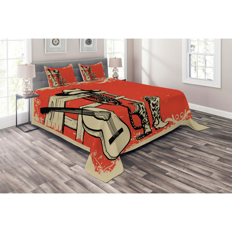 Farmhouse / Country Polyester Coverlet