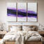 «Holiday», "Violette Wave Canvas Print" sur-2048401705