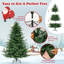 Arbre de Noël artificiel éclairé-1965053829