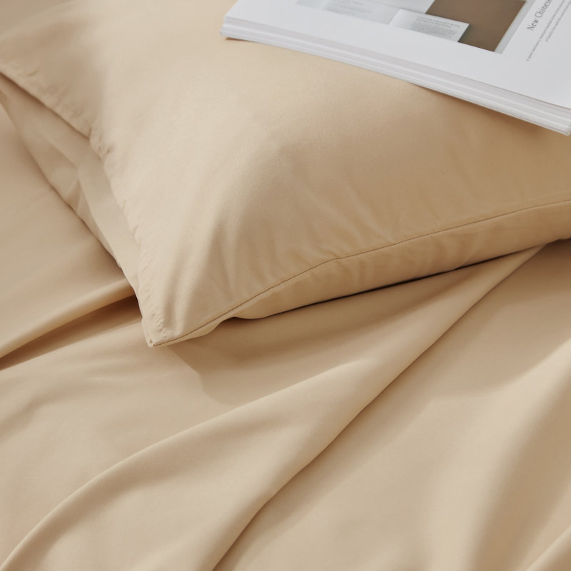 Ensemble de draps double TG, Pâte d'amandes