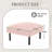 Small Ottoman Footstool With Legs, Corduroy Fabric Ottoman Foot Stool With Soft Padded Seat, Square Footstool Footstool For Living Room-509255322