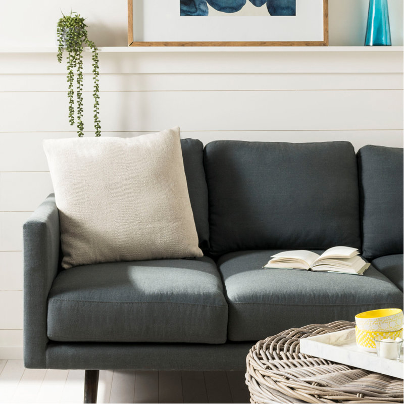  100% Cotton Pillow Cover & Insert, 20" x 20"