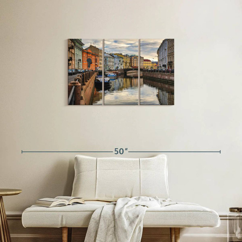 Nicci Griboyedov Canal, Saint-Pétersbourg, H 20 po x l 33 po