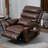 Kulreet Lay Flat Recliner in 74.8" Length, Dual Motor Power Lift Chair with Lumbar Pillow, Wireless Phone Charger & Cup Holder