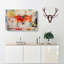 Abstract Art Painting Vol.309 - Wrapped Canvas-55368677
