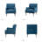 Wilkey Tufted Back Armchair -2076704598