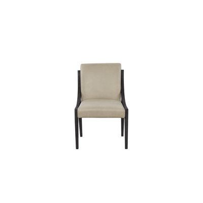 Chaises en cuir véritable Southampton avec structure en bois